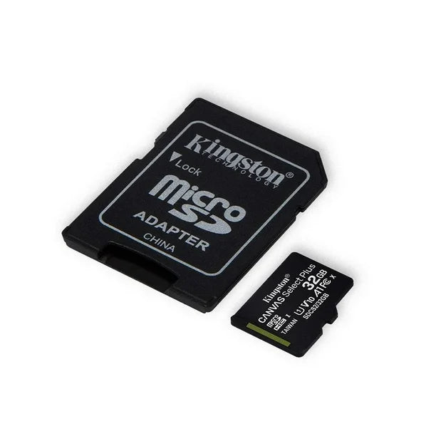 Memoria Micro SD 32GB Kingston Canvas Select  100 mb/s Clase 10