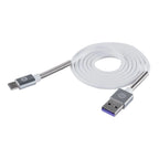 Cable MOBO Twist Tipo C Blanco 1m