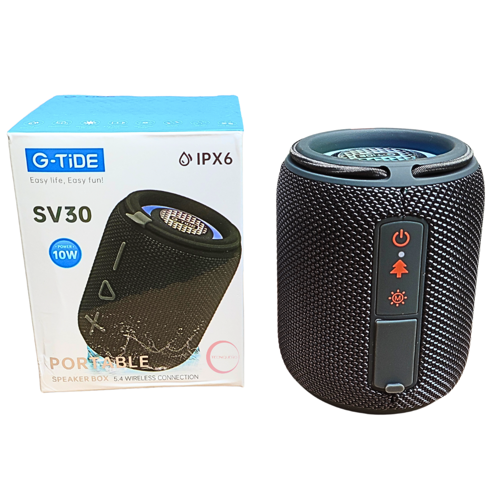 Bocina Bluetooth Portatil G-TiDE SV30