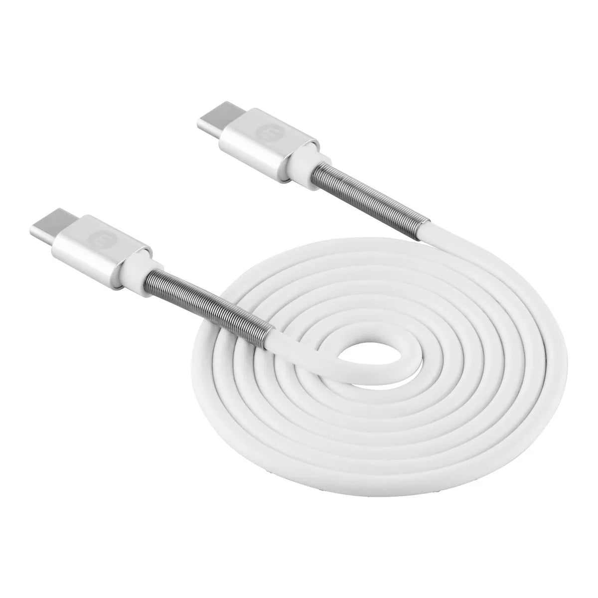 Cable MOBO Twist Tipo C A Tipo C Blanco 1m 3a