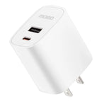Cargador de Pared MOBO BLOR 20W - 2 Puertos (USB-A + USB-C)