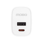 Cargador de Pared MOBO BLOR 20W - 2 Puertos (USB-A + USB-C)