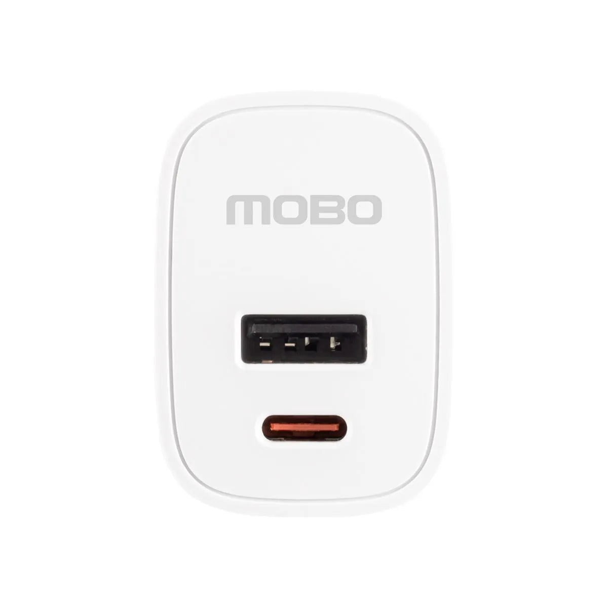 Cargador de Pared MOBO BLOR 20W - 2 Puertos (USB-A + USB-C)