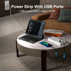 Multicontacto USB y Tipo C Resistente 6 Entradas Control Expert