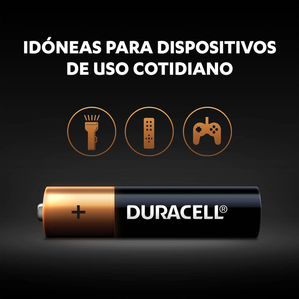 Tira 6 Pilas Duracell AA