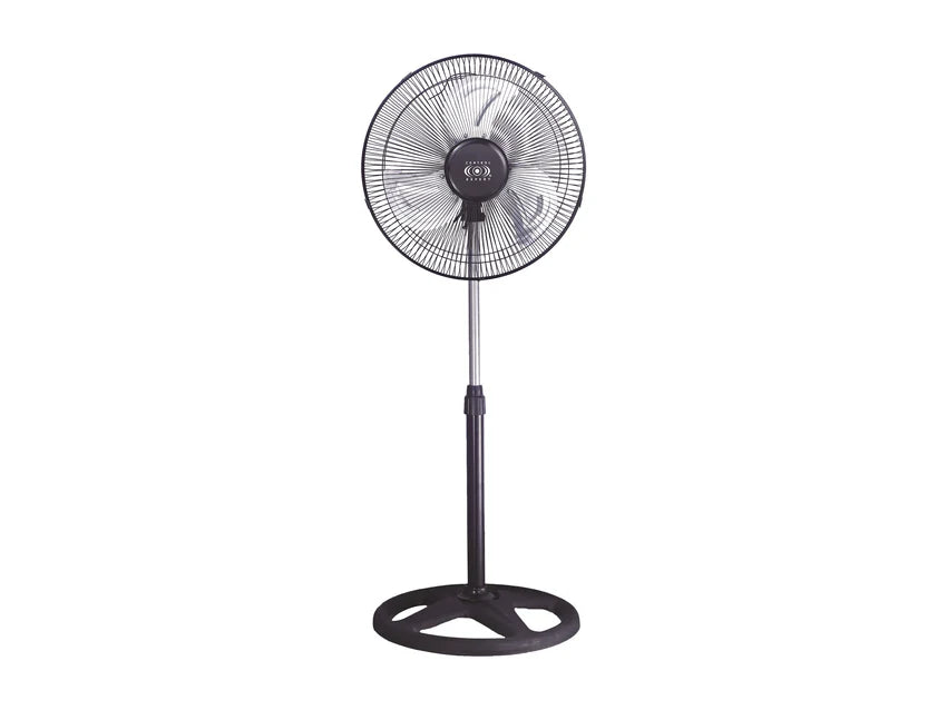 Paquete 2 Ventiladores de 16" de piso con aspas metalicas Control Expert