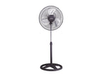 Paquete 2 Ventiladores de 16" de piso con aspas metalicas Control Expert