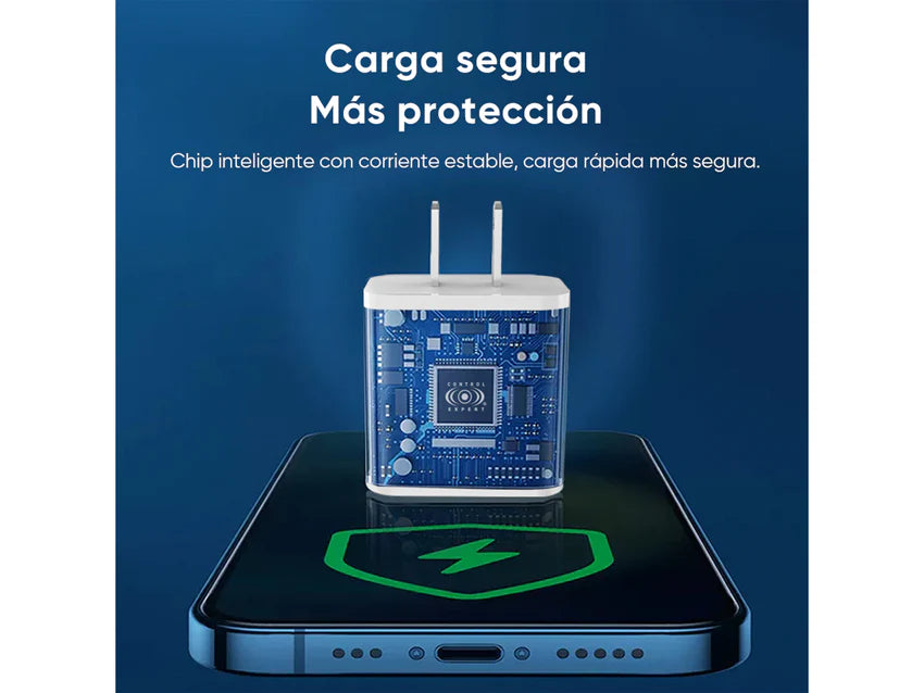 Cargador USB 20W Portátil 5V 3A Control Expert