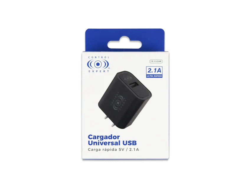 Cubo Cargador USB 2A Control Expert