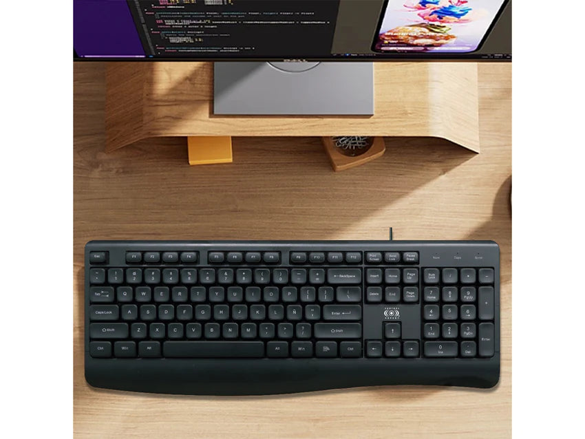 Teclado alámbrico USB Control Expert