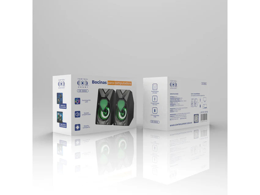 Bocinas Amplificadas Para Computadora Control Expert