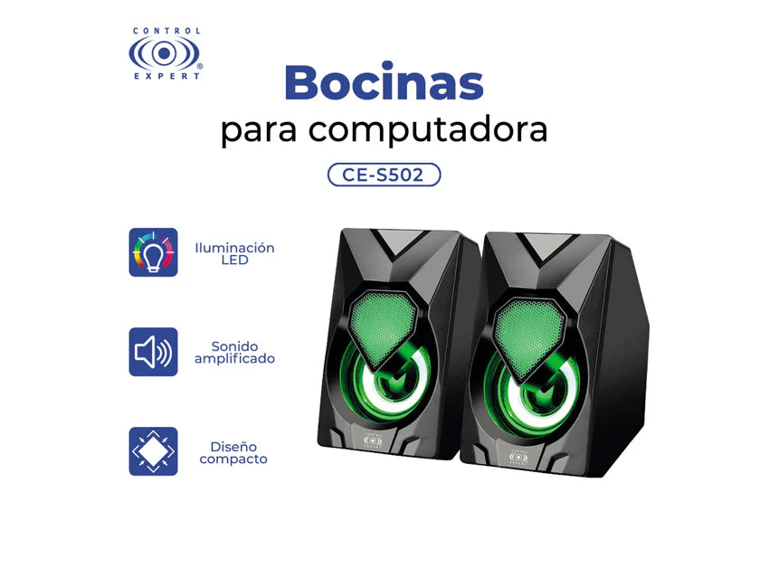 Bocinas Amplificadas Para Computadora Control Expert