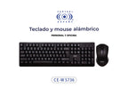 Combo Teclado + Mouse Inalambrico Control Expert