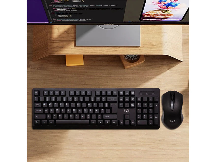 Combo Teclado + Mouse Inalambrico Control Expert