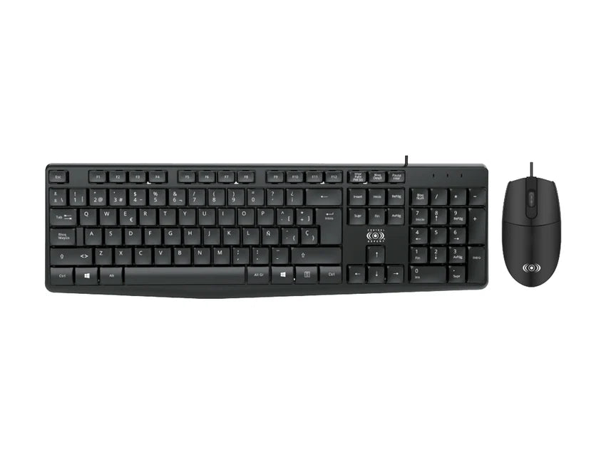 Combo Teclado + Mouse Alambrico Control Expert