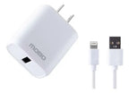 Kit De Carga MOBO 1 Puerto USB-A - cable Lightning Blanco 10w