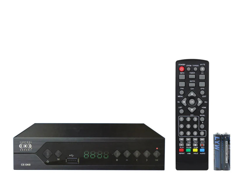 Decodificador Convertidor Digital TV HDMI 1080p FHD