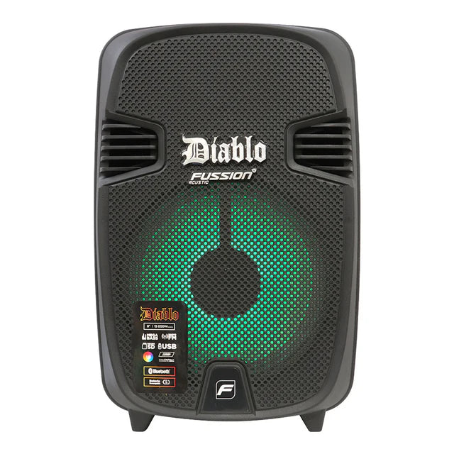 Bafle de 8" Amplificado  15 000W P.M.P.O Fussion