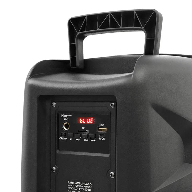 Bafle de 8" Amplificado  15 000W P.M.P.O Fussion