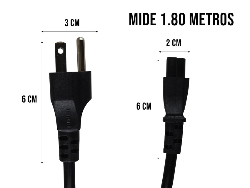 Cable de Alimentación Para Computadora Portátil Estándar Control Expert
