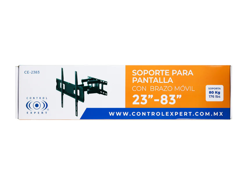 Soporte para Pantalla de Doble Brazo 23"- 86" Control Expert