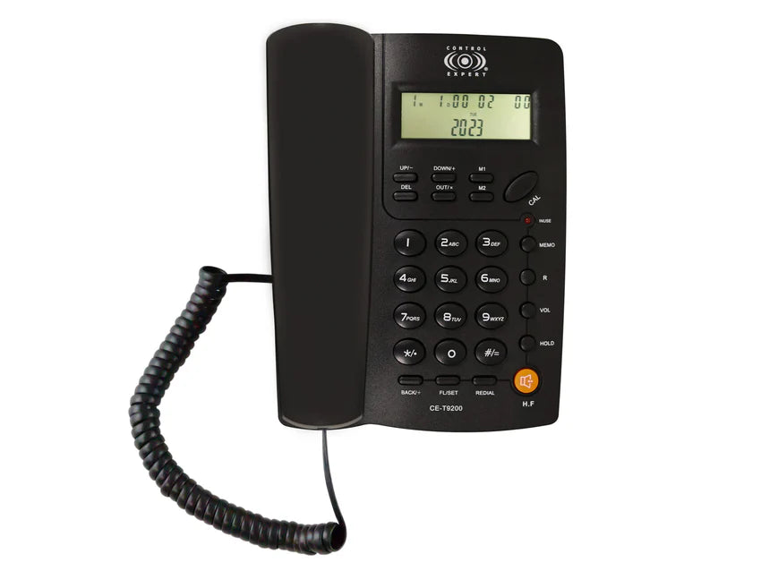 Teléfono Alámbrico Fijo Con Pantalla Control Expert