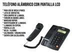 Teléfono Alámbrico Fijo Con Pantalla Control Expert