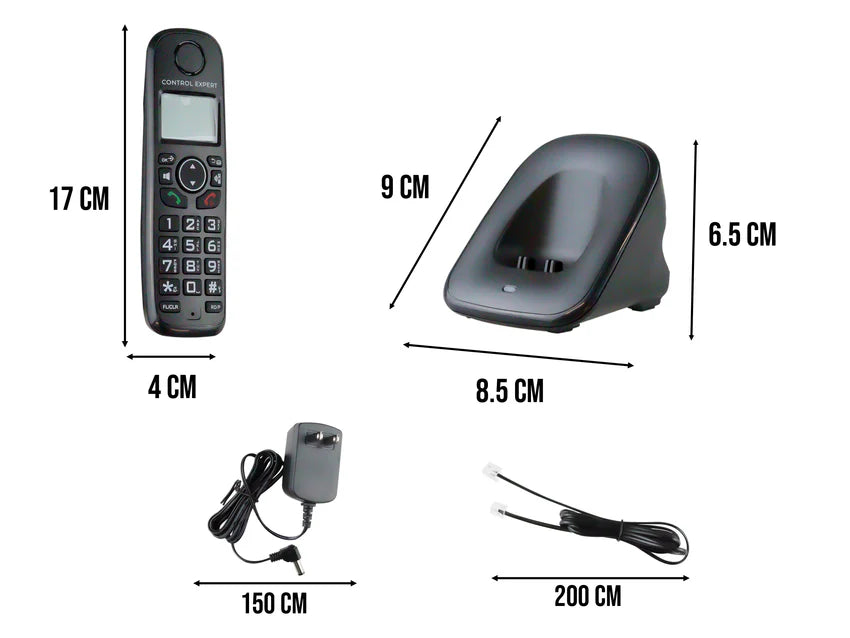 Teléfono de Casa Inalambrico Control Expert