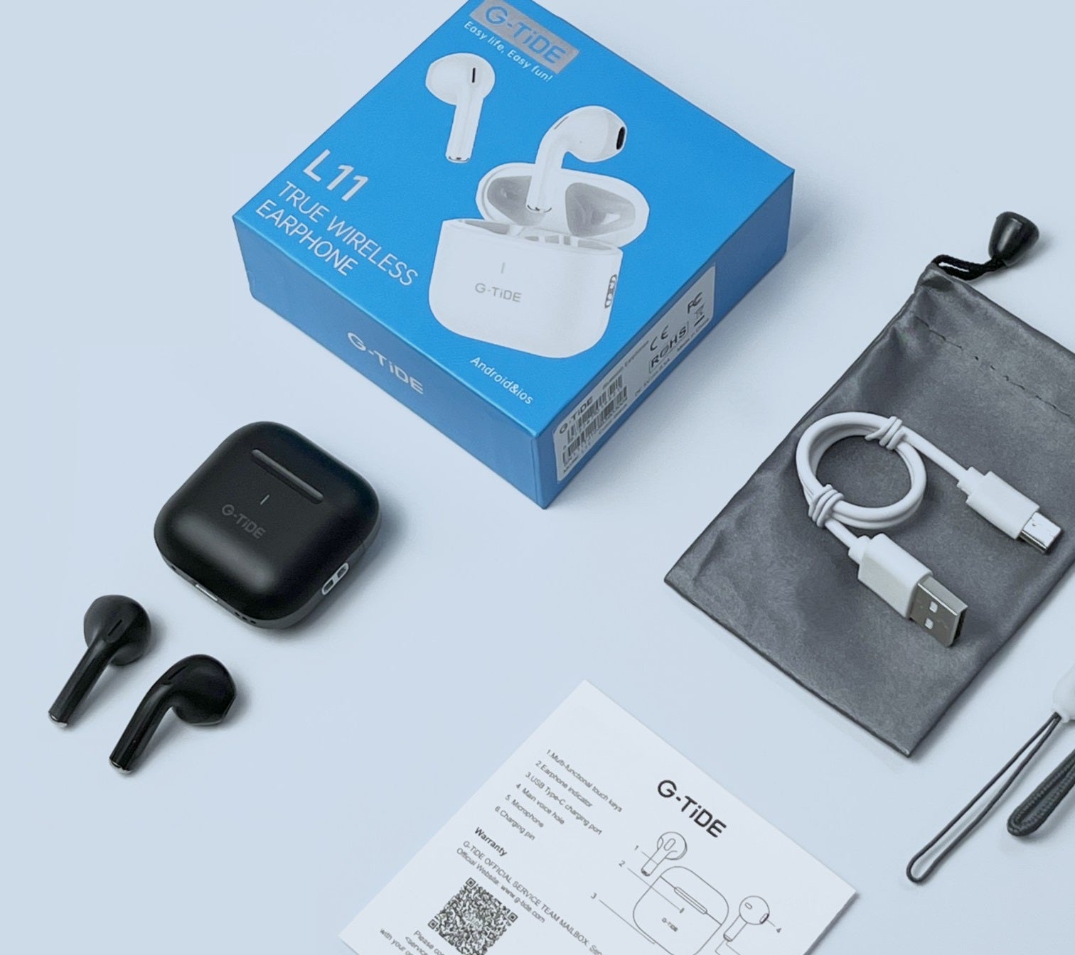 Audifonos Bluetooth G-TiDE L11