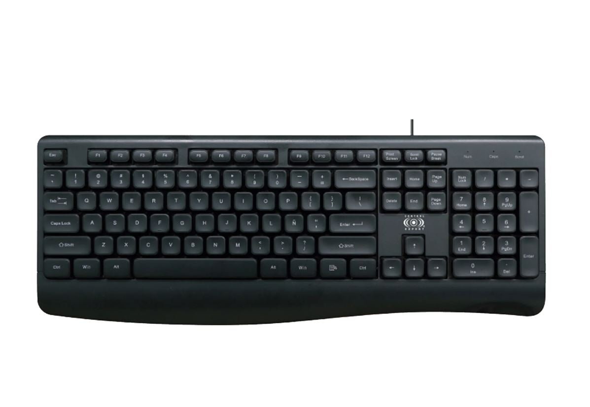 Teclado alámbrico USB Control Expert